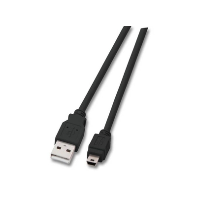 Product Καλώδιο USB EFB USB2.0 A-Mini B (5polig),M/M,0.5m,sw,Classic base image