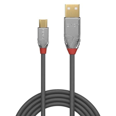 Product Καλώδιο USB Lindy 2.0 Typ A/Micro-B Cromo Line M/M 5m base image