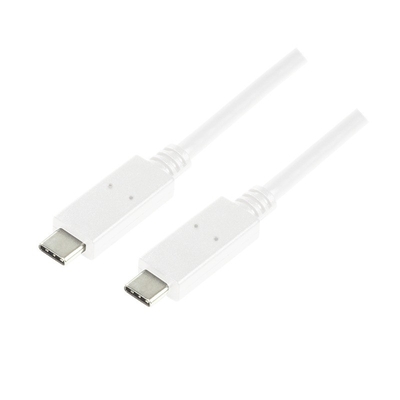 Product Καλώδιο USB Logilink 4 Type-C Gen3x2, E-mark, 8K, White base image