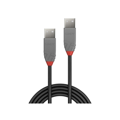 Product Καλώδιο USB Lindy 2.0 Typ A/A Anthra Line M/M 0.5m base image