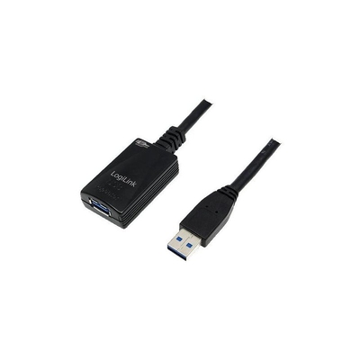 Product Καλώδιο USB Logilink A -> A M/F 5.00m Verl. Black base image