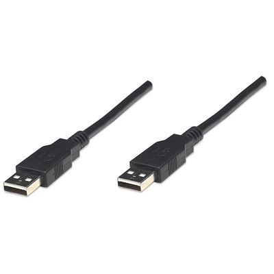 Product Καλώδιο USB Manhattan 2.0 1m A-connector/A-connector base image