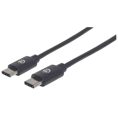 Product Καλώδιο USB Manhattan Type-C USB2.0 C-connector/C-connector 1m base image