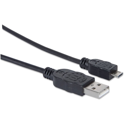 Product Καλώδιο USB Manhattan A -> micro B M/M 1.80m sw base image