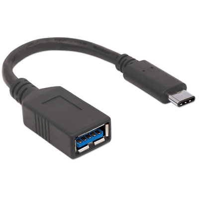 Product Αντάπτορας USB Manhattan Type-C C-connector - A-socket 12cm USB 3.1 Gen1 base image