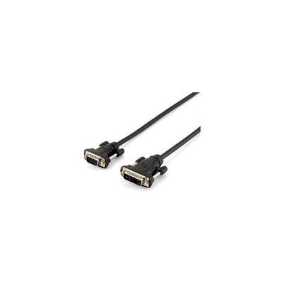 Product Καλώδιο VGA Equip HD15 -> DVI 12+5 1.80m 1920x1200 Black Polybag base image