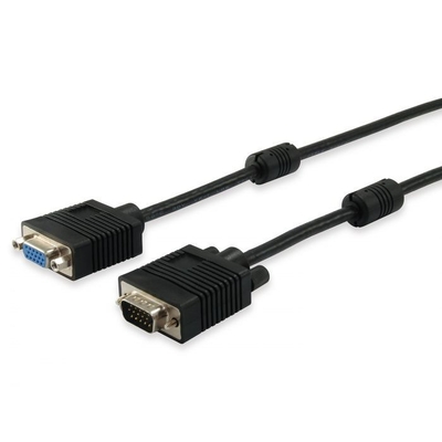 Product Καλώδιο VGA Equip Verl. HD15 M/F 1.80m 1920x1080/60Hz sw Polybag base image