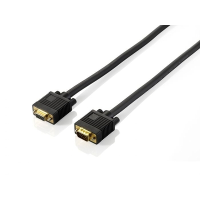 Product Καλώδιο VGA Equip Verl. HD15 M/F 1.80m 1024x 768/60Hz sw Blister base image