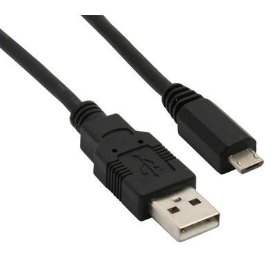 Product Καλώδιο USB Sharkoon USB 2.0 A-B Micro 0,5m Black base image