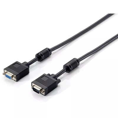 Product Καλώδιο VGA Equip Verl. HD15 M/F 5.00m 1920x1080/60Hz sw Polybag base image