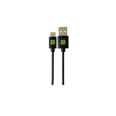 Product Καλώδιο USB Techly USB2.0 ST Typ-A - ST Typ-C Black, 0.1m base image
