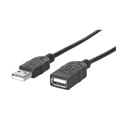 Product Καλώδιο USB Manhattan 2.0 extension 1m A-connector/A-Buchse base image