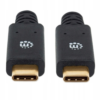 Product Καλώδιο USB Manhattan 3.1 Gen1 C-connector/C-connector 2m Black base image