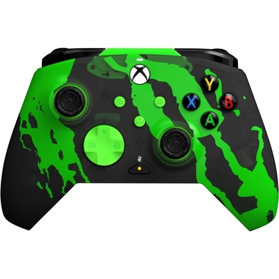 Product Gamepad PDP wiredRematch-Jolt Green-GlowInDark-Xbox X base image