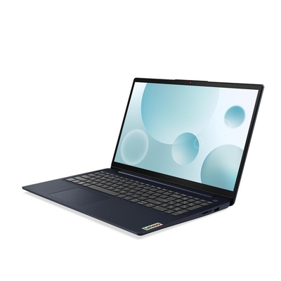 Product Laptop Lenovo IdeaPad 3 15IAU7 (15.6") Full HD Intel Core i3 i3-1215U 8 GB DDR4-SDRAM 512 GB SSD Wi-Fi 6 (802.11ax) Windows 11 Home Blue (82RK014BPB) base image