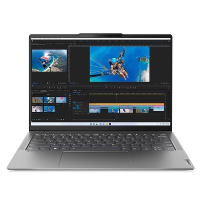 Product Laptop Lenovo YOGA Slim 6 14 - Core i5-13500H, 14"-WUXGA-OLED, 16GB, 512GB, EVO, Win11Home, Grey (83E0003BPB) base image