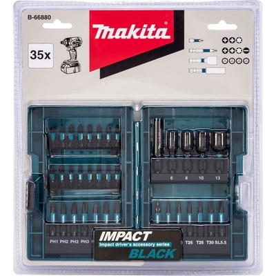 Product Σετ Μύτες Makita B-66880 Impact Black Bit Set 35 pcs. base image