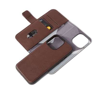 Product Θήκη Κινητού Decoded Leather Detachable Wallet iPhone 13 Pro Brown base image