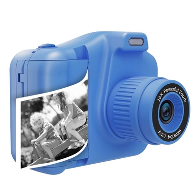 Product Φωτογραφική Μηχανή Denver KPC-1370 blue Kids camera with printer base image