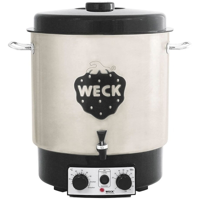 Product Θερμομάγειρας Weck Preserving Cooker Stainless Steel with Clock and Tap base image