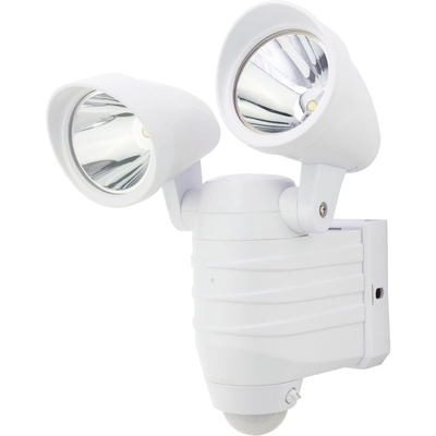 Product Σποτ Εξωτερικού Χώρου REV LED Double with Motion Detector+ white base image