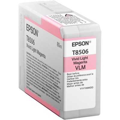 Product Μελάνι Epson ink cartridge vivid light magenta T 850 80 ml T 8506N base image