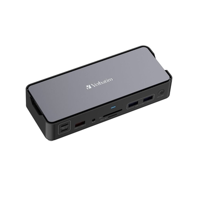 Product Docking Station Verbatim USB-C Pro 15 Port CDS-15 32171 base image