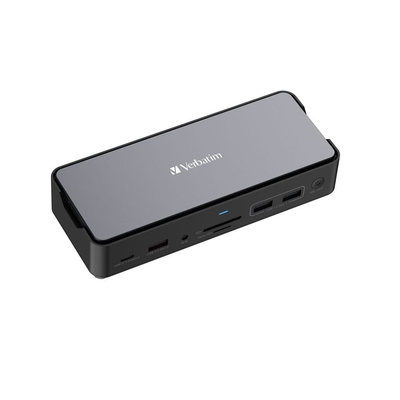 Product Docking Station Verbatim USB-C Pro 15 with SSD Slot 32173 base image