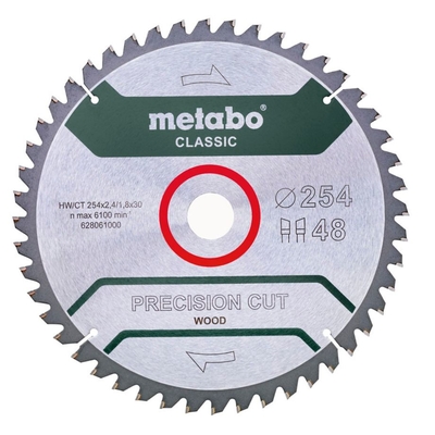 Product Δίσκος Κοπής Metabo PrecisionCutClassic 254x 30, 48 WZ 5neg base image