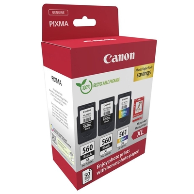 Product Μελάνι Canon PG-560 XL x2 / CL-561 XL Photo Value Pack base image