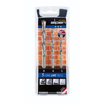 Product Τρυπάνια Alpen TSS 3 LL 5-6-8 base image