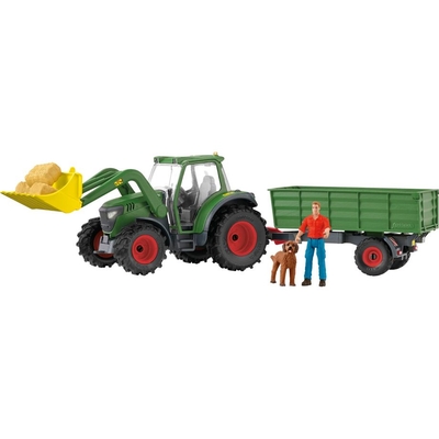 Product Μινιατούρα Schleich Farm World 42608 Tractor with Trailer base image
