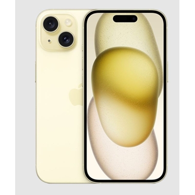 Product Smartphone Apple iPhone 15 128GB Yellow EU base image