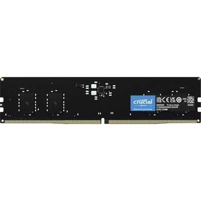 Product Μνήμη RAM Σταθερού DDR5 8GB Crucial 5600 UDIMM CL46 (16Gbit) base image