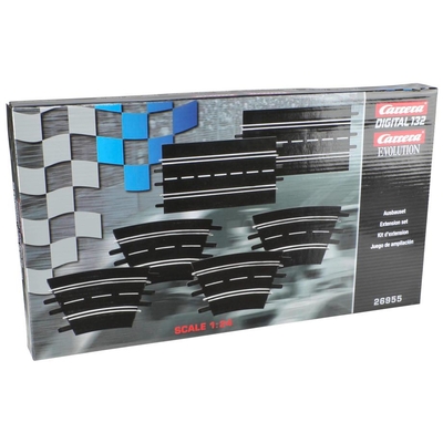 Product Αξεσουάρ Πίστας Carrera Digital + Evo. Extension (2straights/4curves 1/30°) 26955 base image