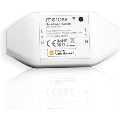 Product Smart Ενδιάμεσος Διακόπτης Meross Wi-Fi Switch base image