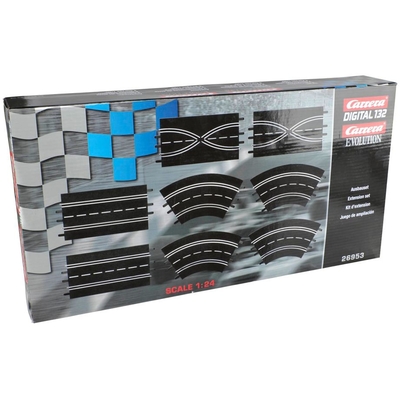 Product Αξεσουάρ Πίστας Carrera Digital + Evo. Extension (2str./2lane ch./2curves) 26953 base image