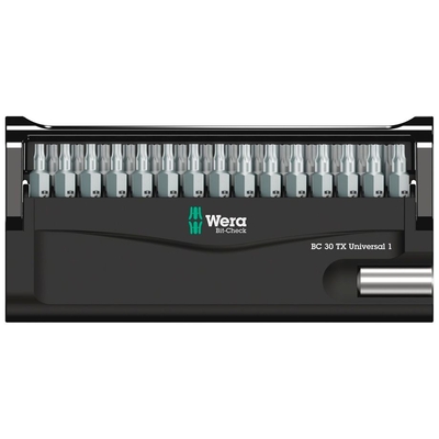 Product Σετ Μύτες Wera Bit-Check 30 TX universal 1 SB base image
