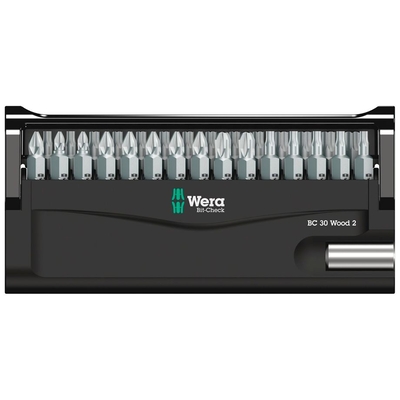 Product Σετ Μύτες Wera Bit-Check 30 Wood 2 SB base image