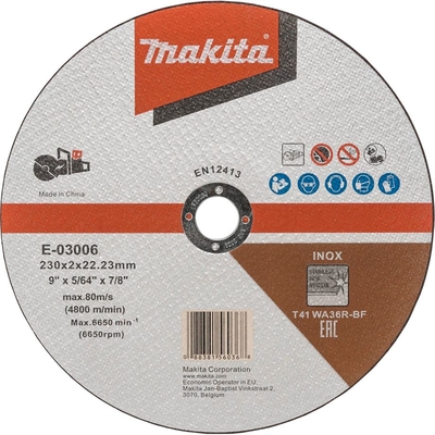 Product Δίσκος Κοπής Makita E-03006 230x1,9mm INOX base image