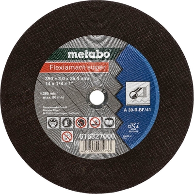 Product Δίσκος Κοπής Metabo Flexiamant super 350x3,0x 25,4 steel base image