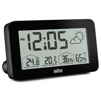 Product Μετεωρολογικός Σταθμός Braun BC 13 B DCF Radio black base image