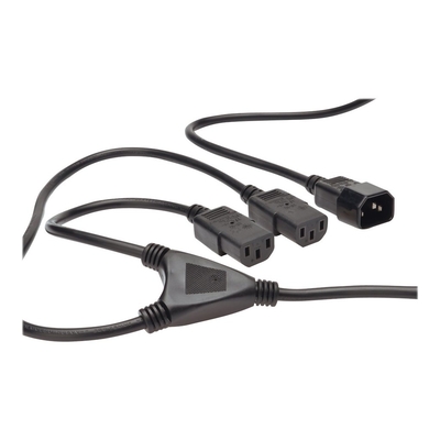 Product Καλώδιο Τροφοδοσίας Digitus Y power - IEC C14 male/2x C13 female - 1.7 m base image
