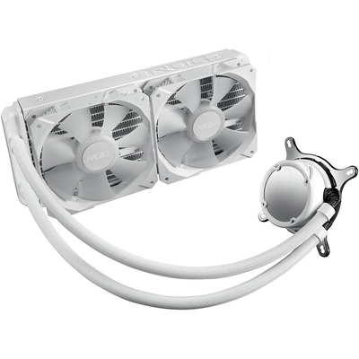 Product Ψύκτρα CPU Asus ROG STRIX LC II 240 ARGB White Edition processor liquid cooling system base image