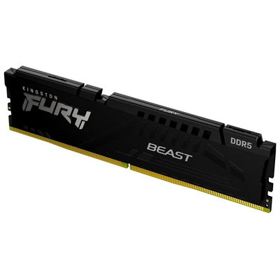 Product Μνήμη RAM Σταθερού DDR5 16GB Kingston FURY Beast - DIMM 288-pin - 6000 MHz / PC5-48000 - unbuffered base image