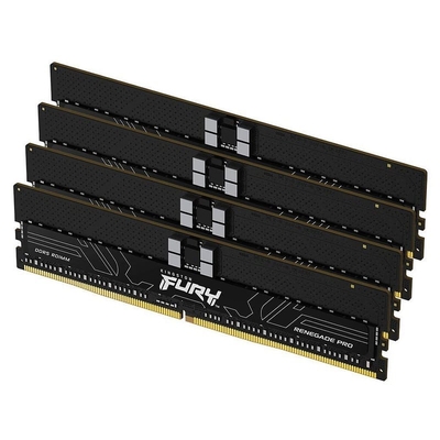 Product Μνήμη RAM Σταθερού DDR5 128GB Kingston FURY Renegade Pro - (4 x 32GB Kit) - 5600 DIMM CL36 base image