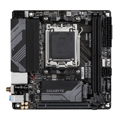 Product Motherboard Gigabyte B650I AX 1.0 mini ITX Socket AM5 AMD B650 base image