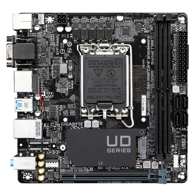 Product Motherboard Gigabyte Intel 1700 H610I base image