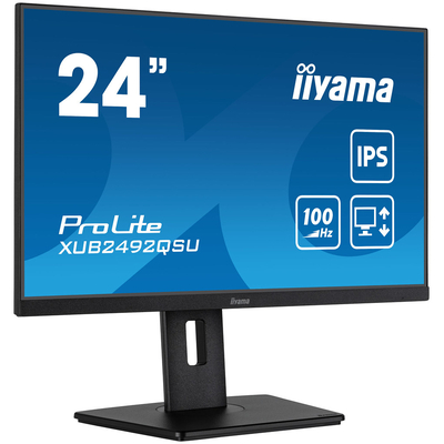 Product Monitor 24" Iiyama ProLite XUB2492QSU B1 LED  base image