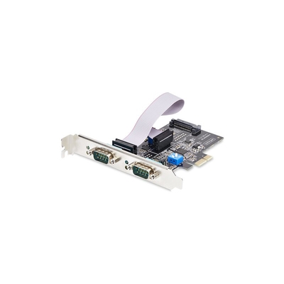 Product Controller StarTech 2-PORT SERIAL PCIE CARD base image